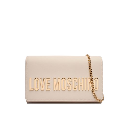 LOVE MOSCHINO Torebka JC4103PP0NKD0110 Écru ze sklepu MODIVO w kategorii Kopertówki - zdjęcie 186086956
