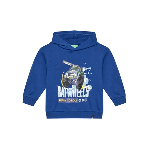 United Colors Of Benetton Bluza 3UNIG2016 Niebieski Regular Fit ze sklepu MODIVO w kategorii Bluzy chłopięce - zdjęcie 186086968