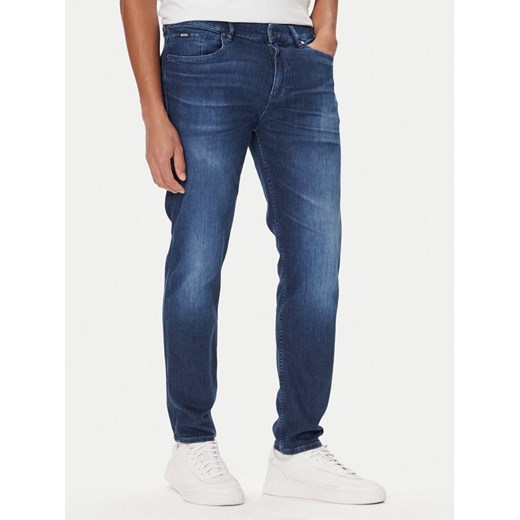 BOSS Jeansy H-Re.Maine 50550938 Granatowy Regular Fit ze sklepu MODIVO w kategorii Jeansy męskie - zdjęcie 186086976
