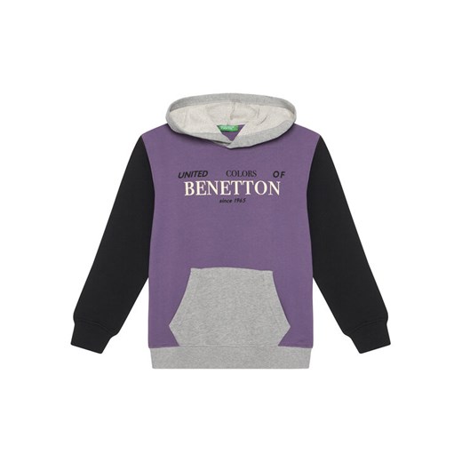 United Colors Of Benetton Bluza 3J68C204V Kolorowy Regular Fit ze sklepu MODIVO w kategorii Bluzy chłopięce - zdjęcie 186086995