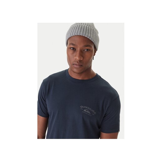 Quiksilver T-Shirt Anchor EQYZT08178 Granatowy Regular Fit Quiksilver XL MODIVO