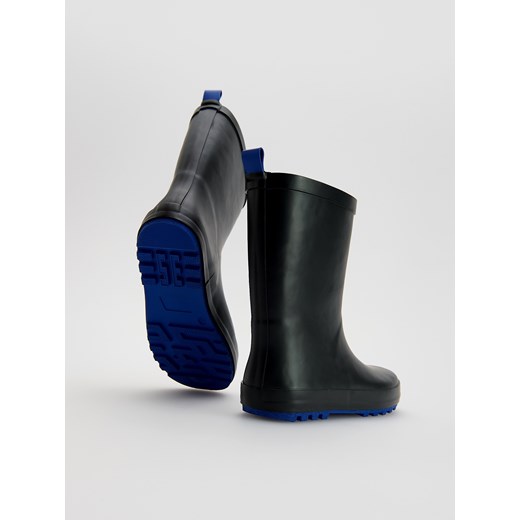 Reserved - Gumowe kalosze - czarny ze sklepu Reserved w kategorii Kalosze dziecięce - zdjęcie 186089319