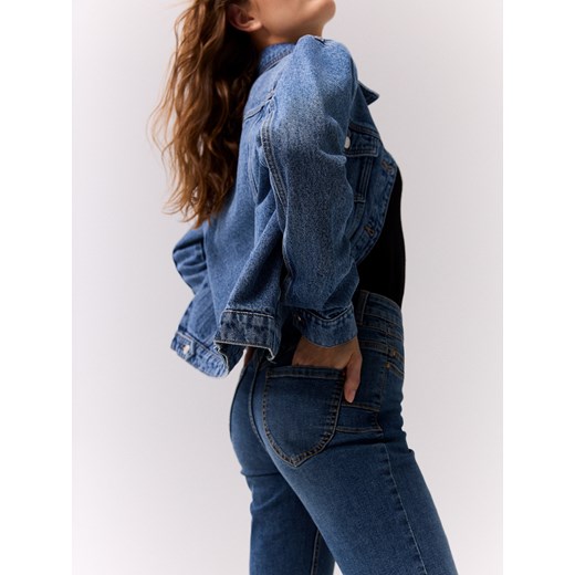 Mohito - Jeansy skinny push up - niebieski ze sklepu Mohito w kategorii Jeansy damskie - zdjęcie 186090248