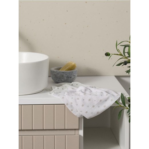 Sinsay - Ręczniki do twarzy 10 pack - szary ze sklepu Sinsay w kategorii Ręczniki - zdjęcie 186090705