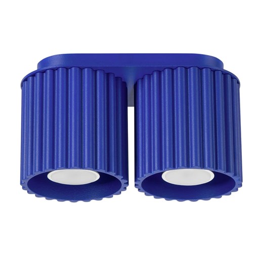 Podwójny plafon ultramaryna L7-C49 ze sklepu Edinos.pl w kategorii Lampy sufitowe - zdjęcie 186093696