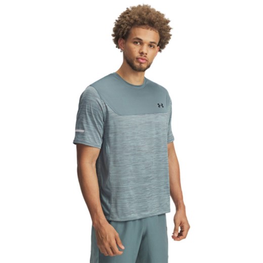 Męska koszulka treningowa Under Armour UA Tech Utility SS - niebieska ze sklepu Sportstylestory.com w kategorii T-shirty męskie - zdjęcie 186095089
