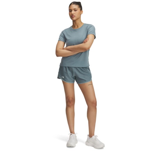 Damskie spodenki do biegania Under Armour UA Fly By 3\'\' Shorts - niebieskie ze sklepu Sportstylestory.com w kategorii Szorty - zdjęcie 186095246