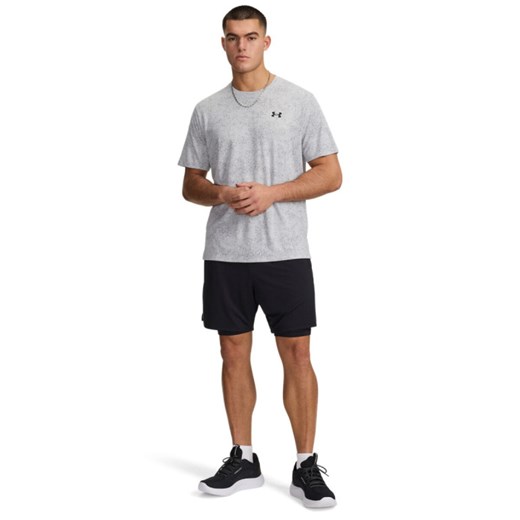 Męskie spodenki treningowe Under Armour UA Tech Vent 2in1 Short - czarne ze sklepu Sportstylestory.com w kategorii Spodenki męskie - zdjęcie 186095266