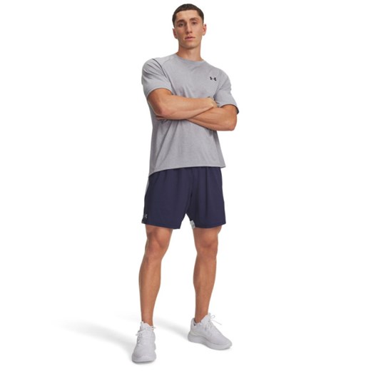 Męskie spodenki treningowe Under Armour UA Tech Vent 2in1 Short - granatowe ze sklepu Sportstylestory.com w kategorii Spodenki męskie - zdjęcie 186095276