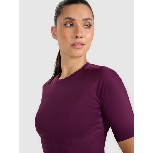 Damska koszulka treningowa 4F 4FWAW25TFTSF1518 - fioletowa XS Sportstylestory.com