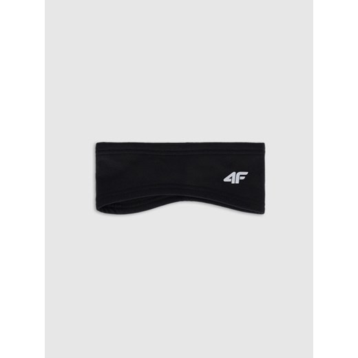 Opaska trekkingowa uniseks 4F 4FWAW25ABANU109 - czarna ze sklepu Sportstylestory.com w kategorii Opaski damskie - zdjęcie 186095929