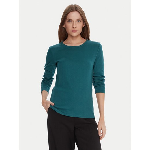 United Colors Of Benetton Bluzka 3GA2E16F9 Niebieski Regular Fit ze sklepu MODIVO w kategorii Bluzki damskie - zdjęcie 186096487