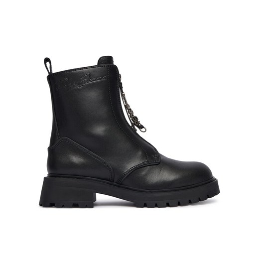 Pepe Jeans Trapery Stacy Hug W PLS500024 Czarny ze sklepu MODIVO w kategorii Workery damskie - zdjęcie 186096526