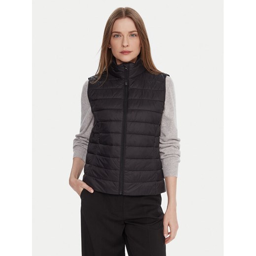United Colors Of Benetton Bezrękawnik 2TWDDJ00V Czarny Slim Fit ze sklepu MODIVO w kategorii Kamizelki damskie - zdjęcie 186096576