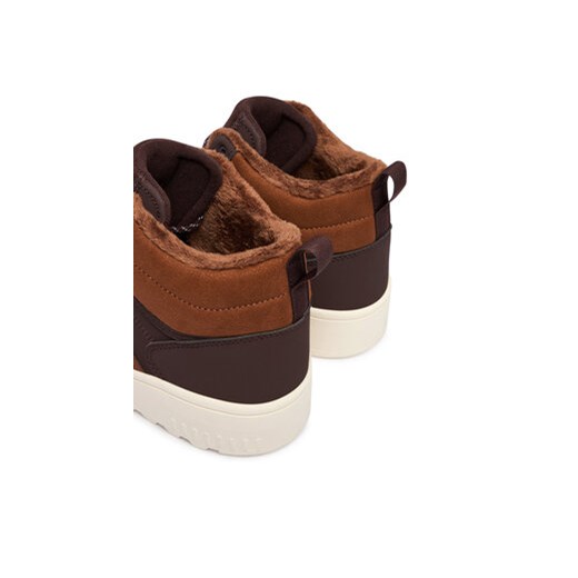 adidas Sneakersy Hoops 4.0 Mid JQ5364 Brązowy 43_13 MODIVO