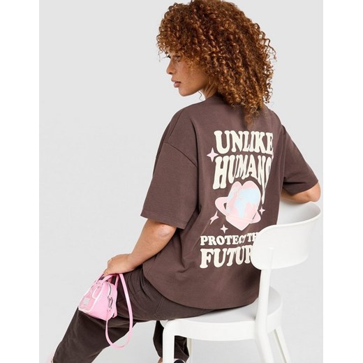UNLIKE HUMANS T-SHIRT PROTECT TEE ze sklepu JD Sports  w kategorii Bluzki damskie - zdjęcie 186097699