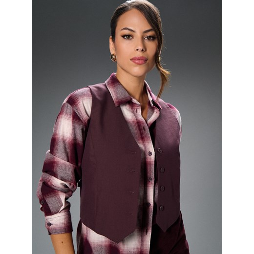 Sinsay - Koszula w kratę - wielobarwny Sinsay S Sinsay