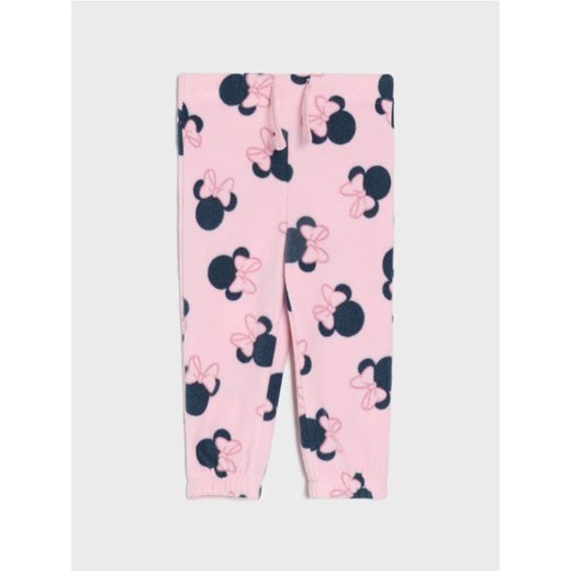 Sinsay - Spodnie dresowe Minnie Mouse - różowy ze sklepu Sinsay w kategorii Spodnie dziewczęce - zdjęcie 186098656
