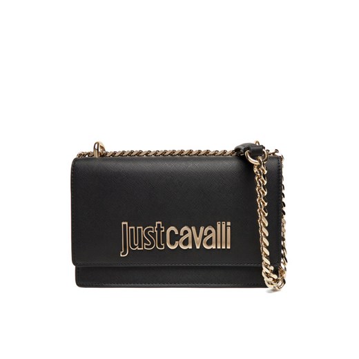Torebka Just Cavalli 79RA4BBA Czarny ze sklepu eobuwie.pl w kategorii Kopertówki - zdjęcie 186098795