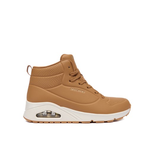 Sneakersy Skechers Uno 177097/CSNT Brązowy ze sklepu eobuwie.pl w kategorii Buty sportowe damskie - zdjęcie 186098805