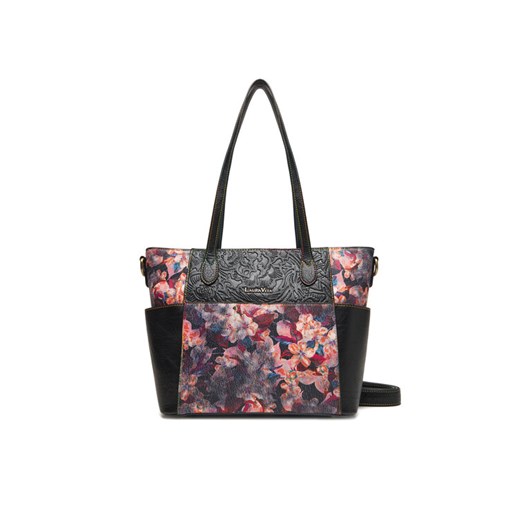 Torebka Laura Vita Amep 04 Czarny ze sklepu eobuwie.pl w kategorii Torebki damskie - zdjęcie 186098836