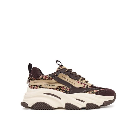 Sneakersy Steve Madden SM11004652 Brązowy ze sklepu eobuwie.pl w kategorii Buty sportowe damskie - zdjęcie 186098886