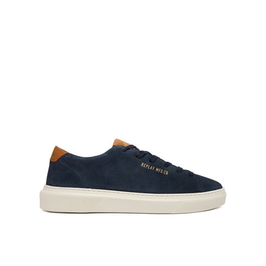 Sneakersy REPLAY GMZ7N .000.C0002L Granatowy ze sklepu eobuwie.pl w kategorii Buty sportowe męskie - zdjęcie 186098889