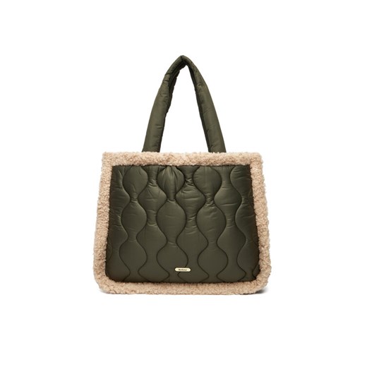 Torebka Barbour Marnie Quilt Tote Bag LBA0482OL71 Khaki ze sklepu eobuwie.pl w kategorii Torebki damskie - zdjęcie 186098899