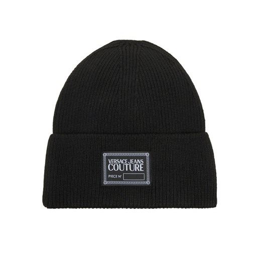 Czapka Versace Jeans Couture Big Beanie 79YAZK50 Czarny ze sklepu eobuwie.pl w kategorii Czapki zimowe męskie - zdjęcie 186098929