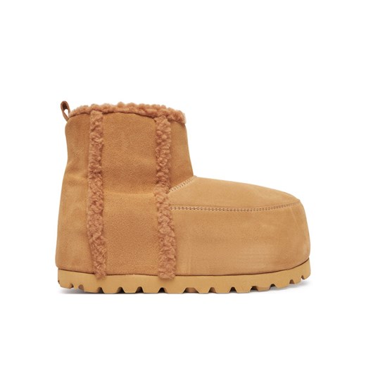 Śniegowce Inuikii Chunky Boot 1002.005.0021 Beżowy ze sklepu eobuwie.pl w kategorii Śniegowce damskie - zdjęcie 186098959