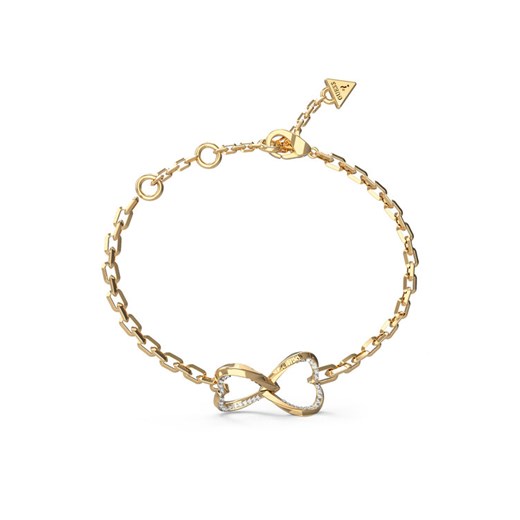 Bransoletka Guess JUBB0461 8JW Złoty ze sklepu eobuwie.pl w kategorii Bransoletki - zdjęcie 186099016