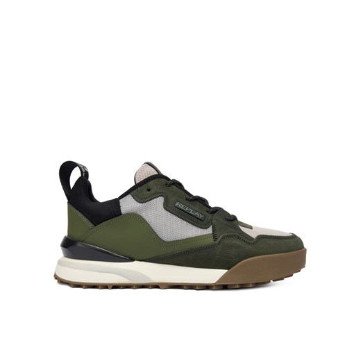 Sneakersy REPLAY GMSG9 .000.C0003L Zielony ze sklepu eobuwie.pl w kategorii Buty sportowe męskie - zdjęcie 186099048