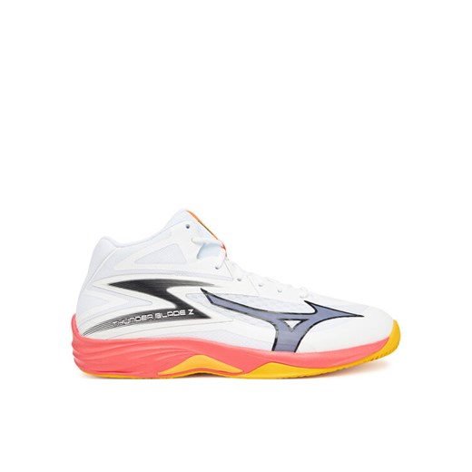 Buty halowe Mizuno Thunder Blade Z Mid V1GA2375 Pomarańczowy ze sklepu eobuwie.pl w kategorii Buty sportowe męskie - zdjęcie 186099145
