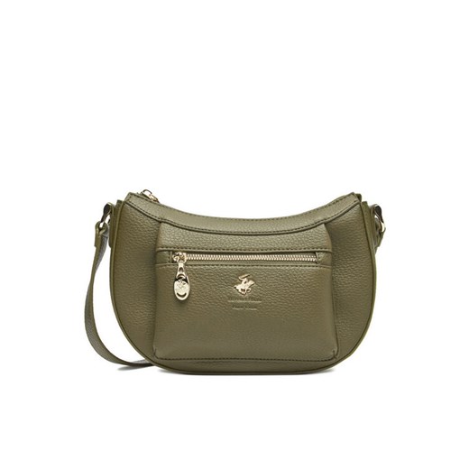 Torebka Beverly Hills Polo Club C-BHPC-L-017-08 Zielony ze sklepu eobuwie.pl w kategorii Listonoszki - zdjęcie 186099185