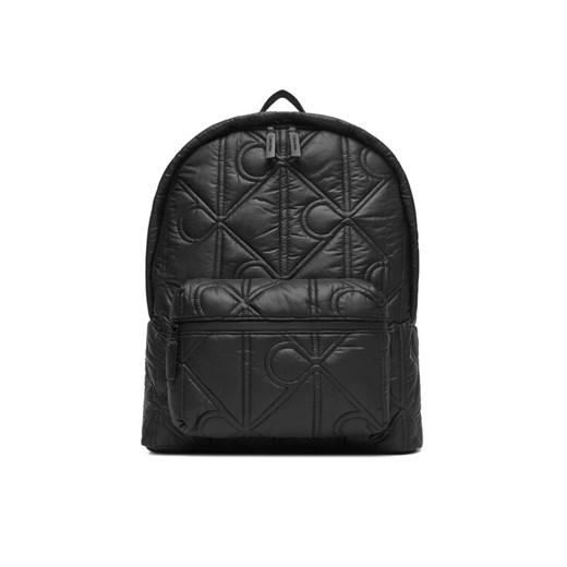Plecak Calvin Klein Puffer Round Backpack LV04D3141G Czarny ze sklepu eobuwie.pl w kategorii Plecaki - zdjęcie 186099187