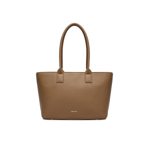 Torebka Lasocki C-LSK-X-005-08 Beżowy ze sklepu eobuwie.pl w kategorii Torby Shopper bag - zdjęcie 186099205