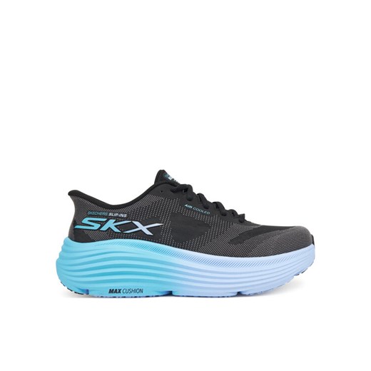 Buty do biegania Skechers Max Cushioning Endeavour 129473/BKBL Czarny ze sklepu eobuwie.pl w kategorii Buty sportowe damskie - zdjęcie 186099216