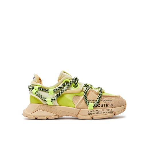 Sneakersy Lacoste L003 Active Rwy 224 1 Sfa 7-48SFA0076AOI Żółty ze sklepu eobuwie.pl w kategorii Buty sportowe damskie - zdjęcie 186099219