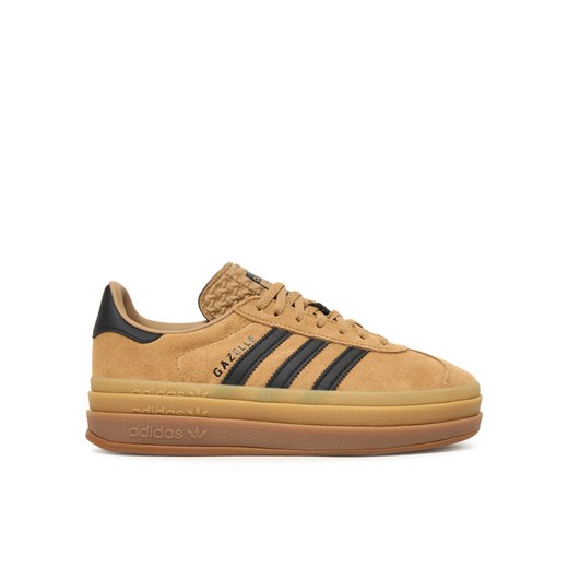 Sneakersy adidas Gazelle Bold JQ3582 Beżowy ze sklepu eobuwie.pl w kategorii Buty sportowe damskie - zdjęcie 186099269
