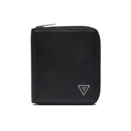 Portfel Guess SMMASL LEA02 Czarny ze sklepu eobuwie.pl w kategorii Portfele męskie - zdjęcie 186099369