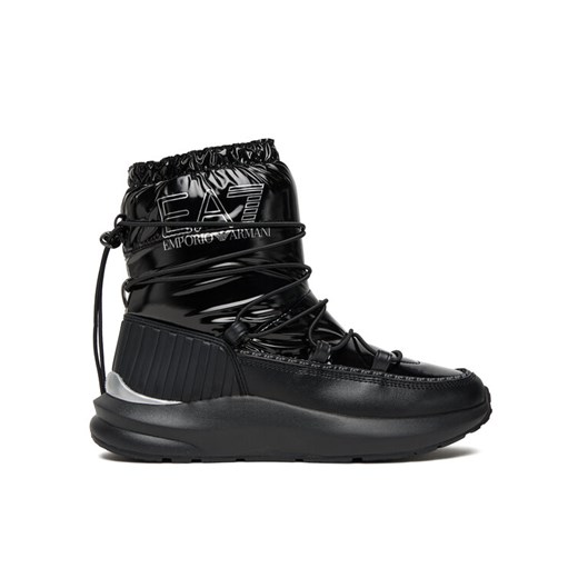 Śniegowce EA7 Emporio Armani 7X000328 AF18570 MC043 Czarny ze sklepu eobuwie.pl w kategorii Buty sportowe damskie - zdjęcie 186099399