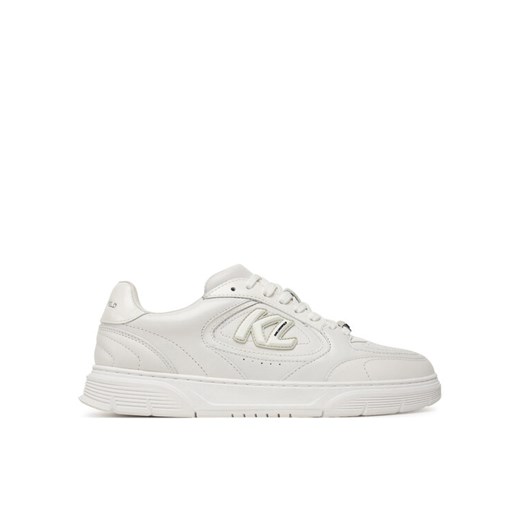 Sneakersy KARL LAGERFELD KL63025 Biały ze sklepu eobuwie.pl w kategorii Buty sportowe damskie - zdjęcie 186099408