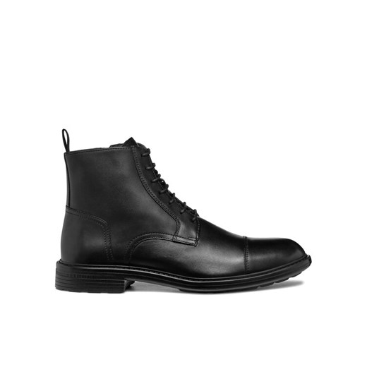 Trzewiki Geox U Walk Pleasure B U567KB-00043 C9999 Czarny ze sklepu eobuwie.pl w kategorii Buty zimowe męskie - zdjęcie 186099468