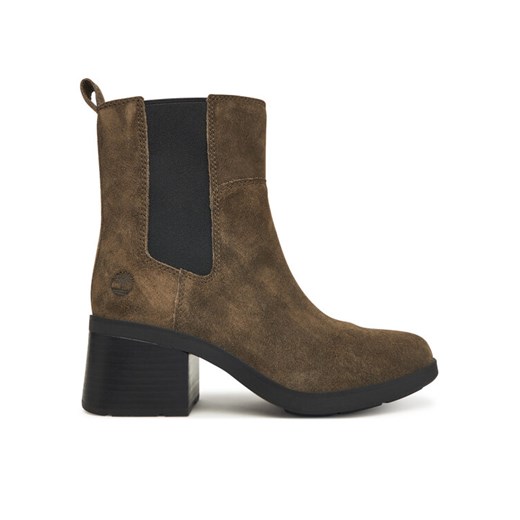 Botki Timberland Bellevaux TB0A424XA2D1 Brązowy ze sklepu eobuwie.pl w kategorii Botki - zdjęcie 186099485