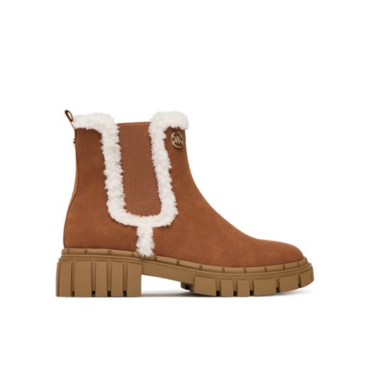 Botki MICHAEL Michael Kors MK02655220 Brązowy ze sklepu eobuwie.pl w kategorii Buty zimowe dziecięce - zdjęcie 186099597