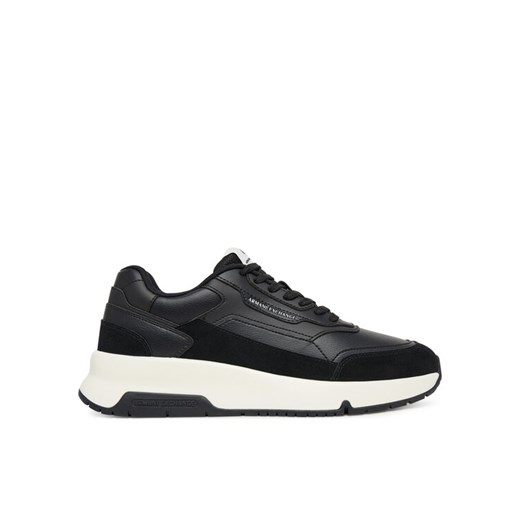 Sneakersy Armani Exchange XM001718 AF17544 UC001 Czarny ze sklepu eobuwie.pl w kategorii Buty sportowe męskie - zdjęcie 186099717