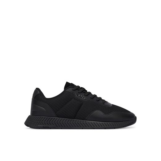 Sneakersy BOSS Titanium 50552896 Czarny ze sklepu eobuwie.pl w kategorii Buty sportowe męskie - zdjęcie 186099725