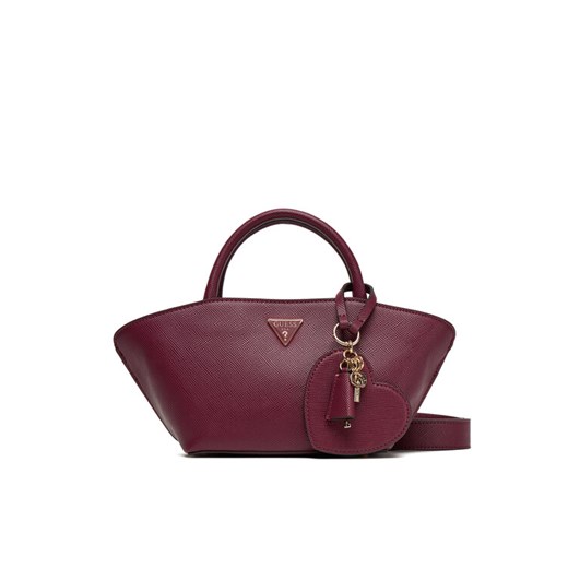 Torebka Guess Bolena Mini HWZG92 07760 Bordowy ze sklepu eobuwie.pl w kategorii Torebki damskie - zdjęcie 186099858