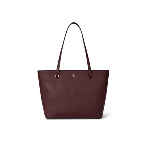 Torebka LAUREN RALPH LAUREN 431924351026 Bordowy ze sklepu eobuwie.pl w kategorii Torby Shopper bag - zdjęcie 186099939