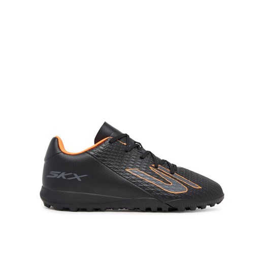 Buty do piłki nożnej Skechers Jr Youth Tf 252164L BKOR Czarny ze sklepu eobuwie.pl w kategorii Buty sportowe dziecięce - zdjęcie 186100047